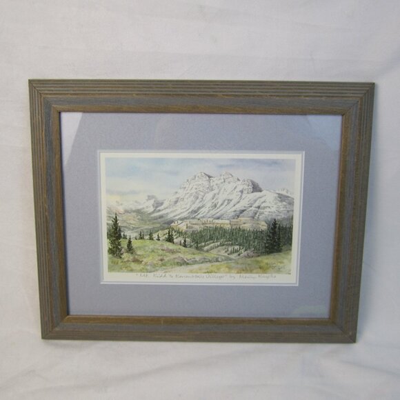 Marilyn Kinsella Framed Print MT. KIDD  15.75" x 12" - Picture 1 of 11
